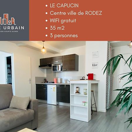 Appartement Le Capucin à Rodez Extérieur photo