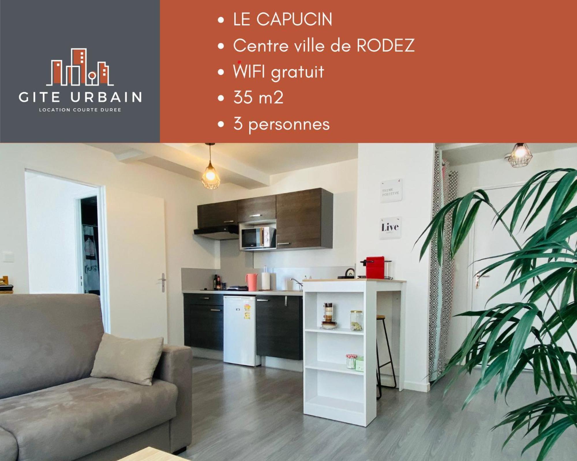 Appartement Le Capucin à Rodez Extérieur photo